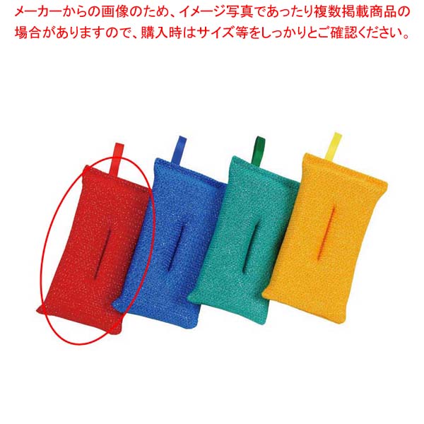ハイメッシュクリーナー 小 赤【メイチョー】