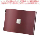 【まとめ買い10個セット品】ファッション メニューブック FC4A6OS ボルドー(A4横)【メイチョー】