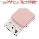 【まとめ買い10個セット品】タニタ デジタルクッキングスケール 2kg KW-201 PK ピンク【メイチョー】