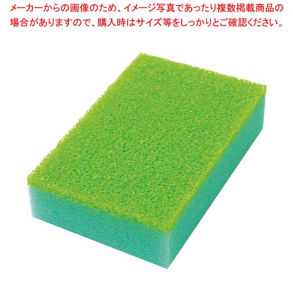 【まとめ買い10個セット品】キクロンプロ Qスポンジ 大 C-651 グリーン【メイチョー】