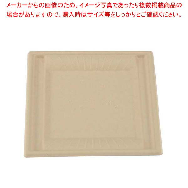 竹モールド容器 角皿(25枚入)21cm【メイチョー】
