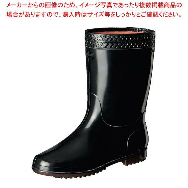 【まとめ買い10個セット品】弘進 長靴 ゾナウォーマーIII 黒 23.0cm【メイチョー】