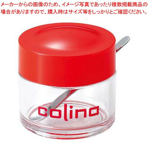 【まとめ買い10個セット品】コリーナ からし入れ レッド CO-5705R【メイチョー】