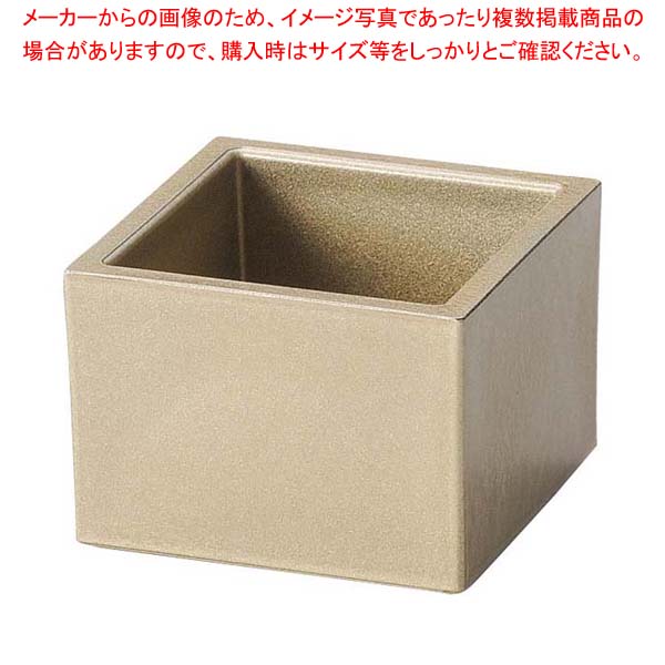 【まとめ買い10個セット品】新一合マス シャンパンゴールド 1201889【メイチョー】