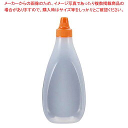 【まとめ買い10個セット品】ドレッシングボトル(ネジキャップ式)FD-740 740ml オレンジ【メイチョー】