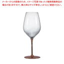 【まとめ買い10個セット品】漆塗ワイングラス L 550ml ブロンズ【メイチョー】
