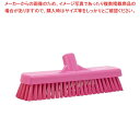 【まとめ買い10個セット品】ヴァイカン デッキブラシ ハードタイプ 70601 ピンク【メイチョー】
