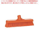 【まとめ買い10個セット品】ヴァイカン デッキブラシ ハードタイプ 70607 オレンジ【メイチョー】