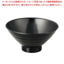 メラミン 和食器 飯椀 身 BL-4 黒【メイチョー】