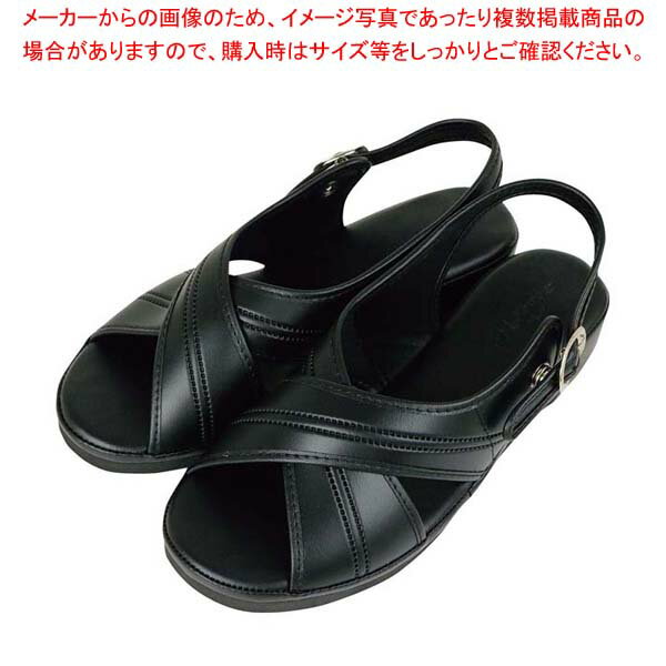 オフィスサンダル TZL-12 ブラック L【メ...の商品画像