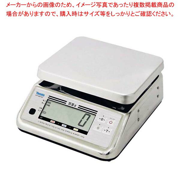 Plate Measures - ヤマト 防水型デジタル上皿はかり 検定付 UDS-600-WPK-6 6kg【メイチョー】