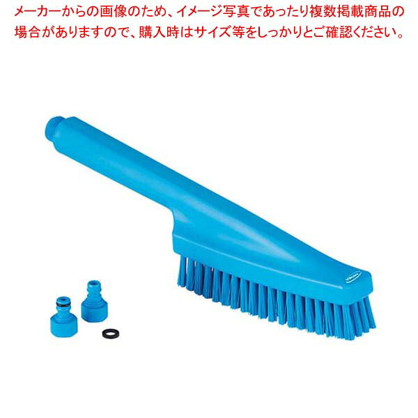 商品の仕様●外寸(mm)：335×47×65 ●重量：225g●材質：ポリプロピレン、ポリエステル●製造国：デンマーク■●直接水を流しながら洗浄ができる通水ブラシです。●市販のワンタッチ式のコネクターと繋いでご使用ください。※商品画像はイメージです。複数掲載写真も、商品は単品販売です。予めご了承下さい。※商品の外観写真は、製造時期により、実物とは細部が異なる場合がございます。予めご了承下さい。※色違い、寸法違いなども商品画像には含まれている事がございますが、全て別売です。ご購入の際は、必ず商品名及び商品の仕様内容をご確認下さい。※原則弊社では、お客様都合（※色違い、寸法違い、イメージ違い等）での返品交換はお断りしております。ご注文の際は、予めご了承下さい。