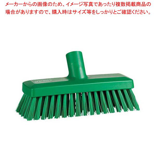 ウ゛ァイカン コンパクトデッキブラシ 70422 グリーン(ハンドル無)【メイチョー】