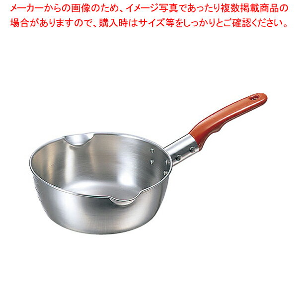 18-8 計量 雪平鍋 18cm 【メイチョー】