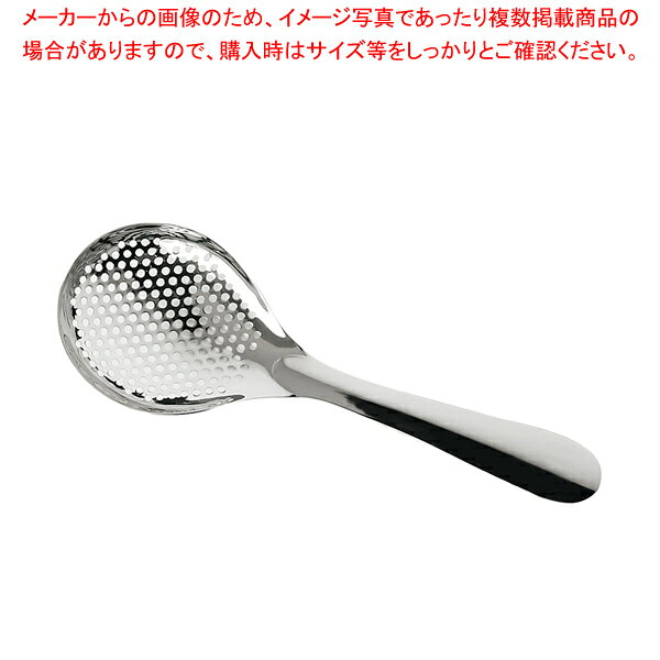 商品の仕様●外寸(mm):220×72●重量:84g●材質:18-8ステンレス●目詰まりしにくいパンチング加工●湯切り・油切に便利な穴明きお玉●18-8ステンレス※商品画像はイメージです。複数掲載写真も、商品は単品販売です。予めご了承下さい。※商品の外観写真は、製造時期により、実物とは細部が異なる場合がございます。予めご了承下さい。※色違い、寸法違いなども商品画像には含まれている事がございますが、全て別売です。ご購入の際は、必ず商品名及び商品の仕様内容をご確認下さい。※原則弊社では、お客様都合（※色違い、寸法違い、イメージ違い等）での返品交換はお断りしております。ご注文の際は、予めご了承下さい。