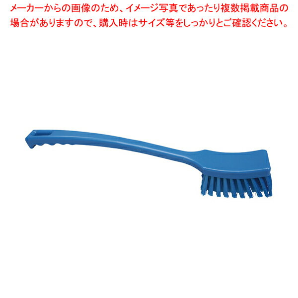 バーキュートプラス 長柄ブラシ ハード 青 69102152 【メイチョー】