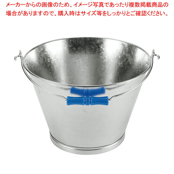 【まとめ買い10個セット品】トタン製 バケツ 10型 8L【メイチョー】