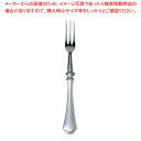 【まとめ買い10個セット品】EBM 洋白 シェルブール(銀メッキ付)フルーツフォーク(H・H)【メイチョー】