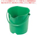 バーキンタX カラーバケツ9L 緑 66218600 【メイチョー】(3)