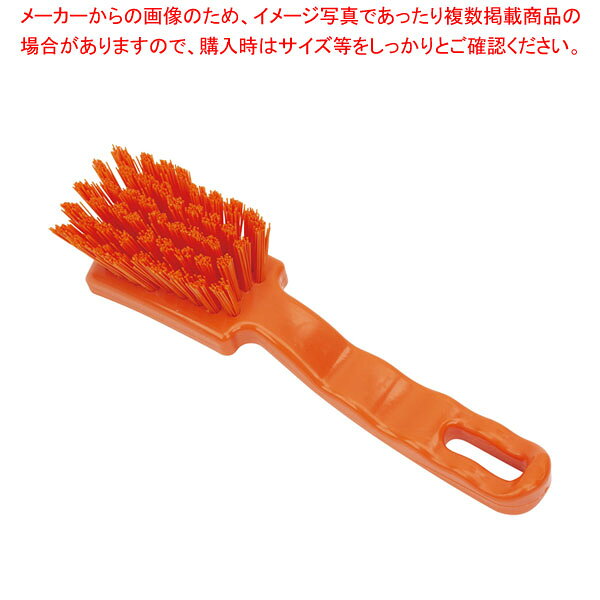 商品の仕様●外寸(mm):幅40×184×毛の長さ/22×線径/0.6●材質:毛/ハードポリエステル●耐熱温度:130℃●HACCPの発祥地、アメリカ最大手のブラシメーカーCarlisle(カーライル)社は、有数の酪農地帯であるアメリカ・ウィスコンシン州に、1908年酪農乳業向け洗浄用具の専門メーカーとして誕生しました。人間工学的に開発されたハンドブラシやハンドルブラシの基本的な形状やその構造は100年間経っても変わることなく、現在では食品産業の衛生環境に対応した合成繊維のフィラメントを施し、進化したカーライルブラシとして今日においても広く愛され続けています。●優れた耐久性!厚みのあるポリプロピレン製のソリッドタイプのブロックは、他のブラシには無い耐久性を備えています。持ちやすい!人間工学に基づいて設計されたブロックは、他には類のない握り易さを持ち、作業を効率的に行うことができます。保水性抜群!全ての毛にウェーブを施している(クリンプ加工)ため保水性と洗剤の泡持ちが良くなっています。毛の抜け落ちを防止!毛の根元を非腐食性のステンレス製留め金でしっかりと固定しているので、毛が抜けにくくなっています。細菌汚染を防ぐ!ポリエステル製の毛は130℃の高熱に耐えられるようになっています。煮沸が可能で、滅菌状態での衛生管理ができます。また、水分の吸収率が低いのでバクテリアの繁殖を防ぎます。洗浄効率抜群!毛の密度が非常に高く、洗浄効果に優れています。また接地面に曲線をつけているため、曲面部の洗浄にも大変適しています。●狭い場所や調理器具、機器の洗浄に※商品画像はイメージです。複数掲載写真も、商品は単品販売です。予めご了承下さい。※商品の外観写真は、製造時期により、実物とは細部が異なる場合がございます。予めご了承下さい。※色違い、寸法違いなども商品画像には含まれている事がございますが、全て別売です。ご購入の際は、必ず商品名及び商品の仕様内容をご確認下さい。※原則弊社では、お客様都合（※色違い、寸法違い、イメージ違い等）での返品交換はお断りしております。ご注文の際は、予めご了承下さい。