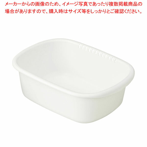 クッキンパル 小判型 洗い桶 K-1649WH 【メイチョー】