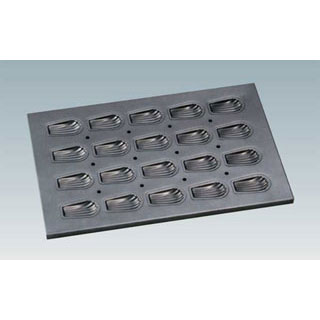 シリコン シリコーン加工貝型マドレーヌ天板 20面 SN9045 ENDO【 キッチン 業務用天板 天パン オーブン レンジ お菓子作り ケーキ作り オーブンレンジ 天板 業務用 オーブン 天板 ケーキ 天板で焼く ケーキ天板 クッキー てんばん 製菓板 】【メイチョー】