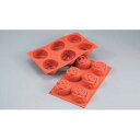 SF077 ローズ6ヶ取【 厨房器具 製菓道具 おしゃれ 飲食店 】【メイチョー】