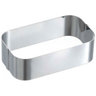 【 18-8長角セルクル ENDO 】【 厨房器具 製菓道具 おしゃれ 飲食店 】 【 バレンタイン 手作り 】【メ..