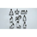 【まとめ買い10個セット品】【 18-8 Xmas クッキーカッター 9pcs 100022 】【 厨房器具 製菓道具 おしゃれ 飲食店 】 【 バレンタイン 手作り 】【メイチョー】
