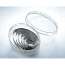 18-0 クッキーカッター 7pcs エッグ 1136【 厨房器具 製菓道具 おしゃれ 飲食店 】【メイチョー】