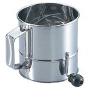 【 ステン回転シフター 大 】【 厨房器具 製菓道具 おしゃれ 飲食店 】【 バレンタイン イベント クリスマス ホワイトデー 】【メイチョー】