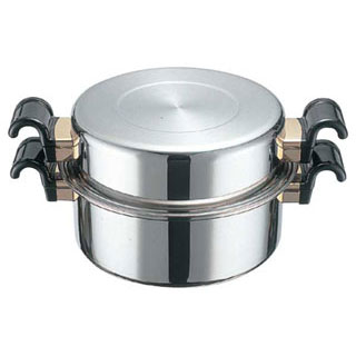 【 サバティーニ両手鍋ドームカバー付 26cm 】【 両手鍋業務用鍋 】 【 厨房器具 製菓道具 おしゃれ 飲..