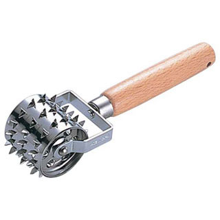 【まとめ買い10個セット品】【 木柄ミートローラー 】【 厨房器具 製菓道具 おしゃれ 飲食店 】【メイチョー】