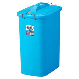 【 GK 長角型ペール ［フタ付］ 40K 】【 厨房器具 製菓道具 おしゃれ 飲食店 】【メイチョー】