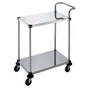【 Lトップハンドル付2段 LT-4-2-B-7 】【 厨房器具 製菓道具 おしゃれ 飲食店 】【メイチョー】(3)