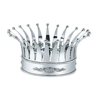 【 SW 18-8王冠 4寸 】【 厨房器具 製菓道具 おしゃれ 飲食店 】【メイチョー】