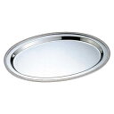【まとめ買い10個セット品】【 18-8 菊渕小判盆 20インチ 】【 厨房器具 製菓道具 おしゃれ 飲食店 】【メイチョー】