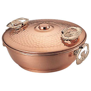 【 銅ミニしゃぶ鍋 】【 厨房器具 製菓道具 おしゃれ 飲食店 】【メイチョー】