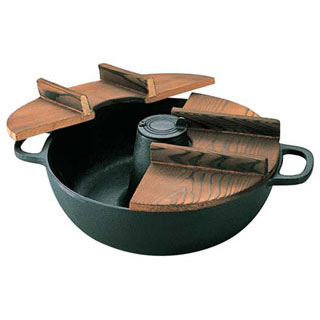 シャブ鍋木蓋付26cm S-9-70【メイチョー】