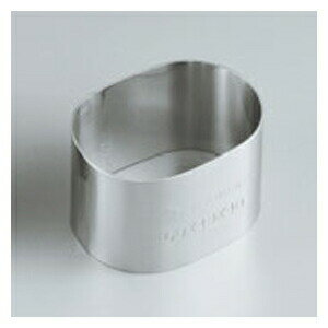 【 08アルゴン小判セルクル ENDO 65×45×35 ENDO 】【 厨房器具 製菓道具 おしゃれ 飲食店 】 【 バレンタイン 手作り 】【メイチョー】