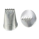 【まとめ買い10個セット品】ホワイトサムシームレス特殊口金 ENDO 134 ENDO【 業務用 絞り袋 口金 クリームホイップ 絞り 口金具 人気 生クリーム...