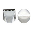 【まとめ買い10個セット品】ホワイトサムシームレス特殊口金 ENDO 789 ENDO【 業務用 絞り袋 口金 クリームホイップ 絞り 口金具 人気 生クリーム...