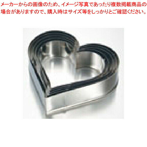 【まとめ買い10個セット品】【 ジャンボパテ抜 ハート ENDO 単品＃17 ENDO 】【 厨房器具 製菓道具 おしゃれ 飲食店 】 【 バレンタイン 手作り 】【メイチョー】