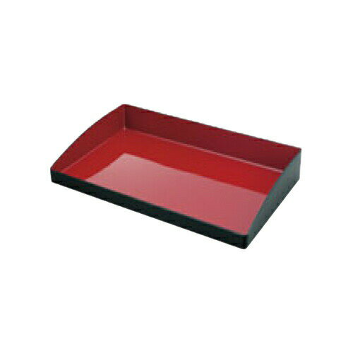 【まとめ買い10個セット品】【 マルチトレー S 黒内朱 】【 厨房器具 製菓道具 おしゃれ 飲食店 】 【 バレンタイン 手作り 】【メイチョー】