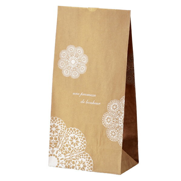 角底 レースィ Sクラフト 100枚 13×8×23.5cm 61-306-12-1 【ラッピング用品 ラッピングシリーズ レース..