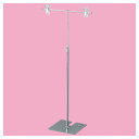 【まとめ買い10個セット品】ポップスタンド クロームメッキ 10個 61-754-99-3 【 サイン・掲示用品 ポップ立て・サイン 卓上ポップスタンド ポップ...