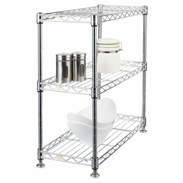 【まとめ買い10個セット品】ミニラック D45cm 3段W20cm 61-533-39-1 【メイチョー】