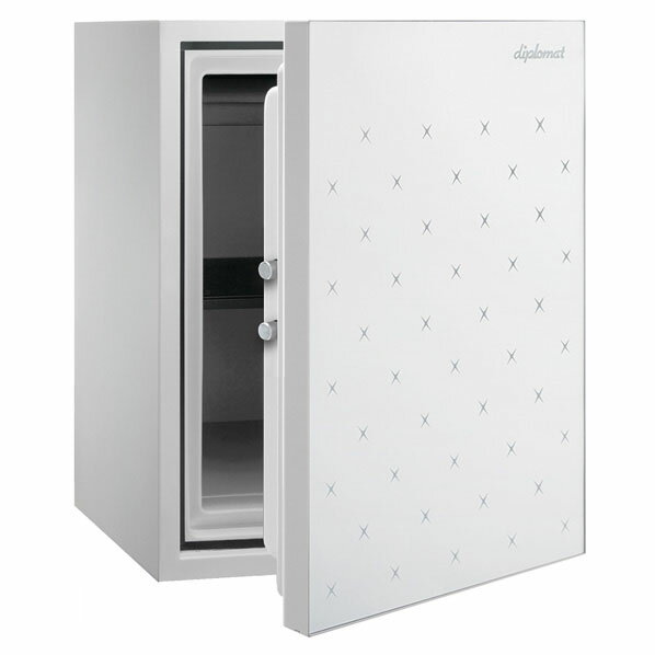 istellaプレミアム金庫 パールホワイト 1台 61-533-88-2 【メイチョー】