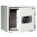 【まとめ買い10個セット品】デジタルテンキー式耐火・耐水金庫 19L 119EN88WR 61-534-4-1 【メイチョー】