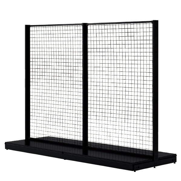 KZ ブラック両面ネットタイプW60×H135cm本体 61-535-30-2 【メイチョー】